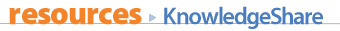 Resources - KnowledgeShare
